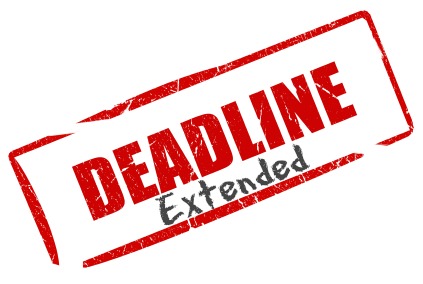 Deadline Extended