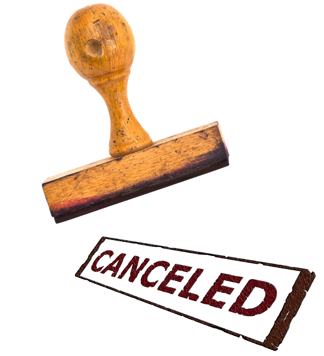 Canceled health insurance policies