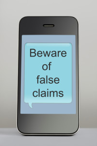 Beware False Claims