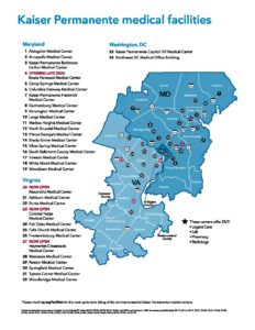 Santa Teresa Kaiser Facility Map